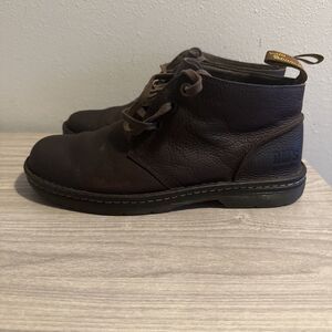 Doc Martens Men’s Sussex Chukka Ankle Boot Show Pebble Leather Brown US 11 EU 45